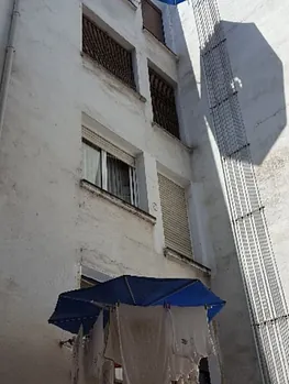 patio en mal estado